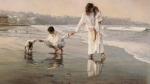 水粉大师Steve Hanks 056-HoldingTheFamilyTogether